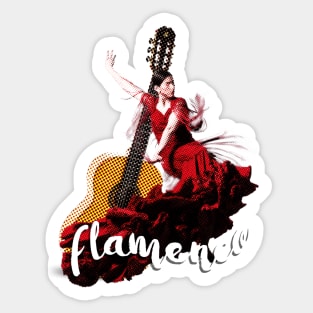 Flamenco Sticker